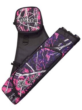Vista Pink/Purple Muddy Girl Camo Outlaw II Target Hip Quiver Western Recreation